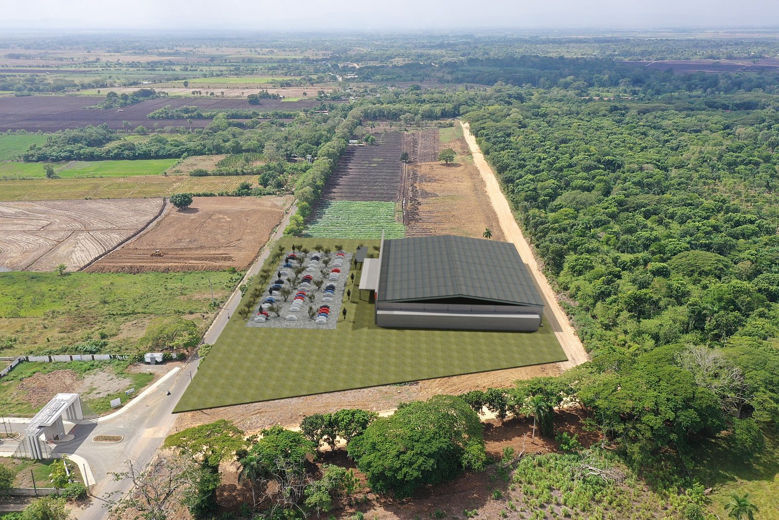 Etapa 1: plaza comercial